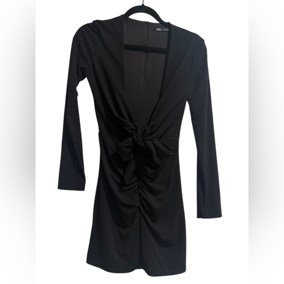 Zara Classic Black Dress - Picture 3 of 4